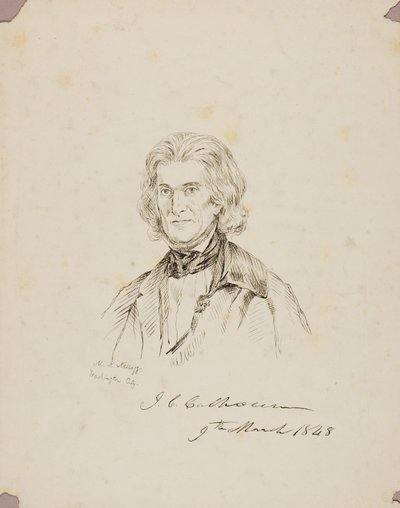 J. C. Calhoun by Miner Kilbourne Kellogg