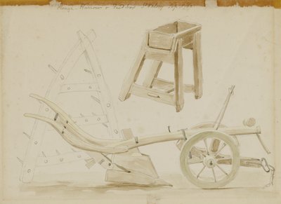 Plough, Harrow and Feed-box, St. Valery by Miner Kilbourne Kellogg