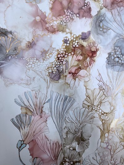 Blush Gold Botanicals by Mishel Schwartz