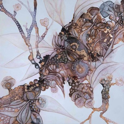 Ethereal Botanical Flow by Mishel Schwartz