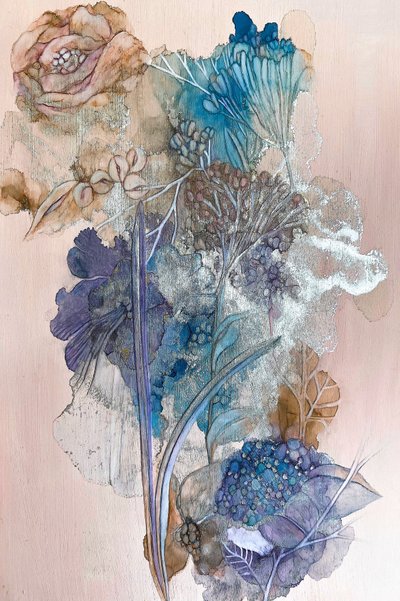 Whispers of Blooms by Mishel Schwartz