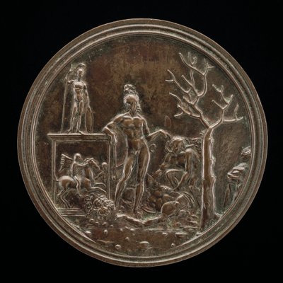 David Triumphant over Goliath by Moderno