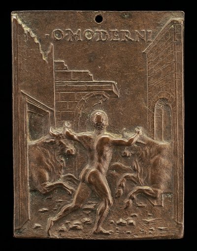 Hercules and the Cattle of Geryon by Moderno