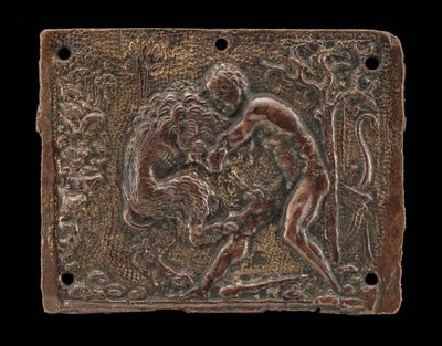 Hercules and the Nemean Lion by Moderno