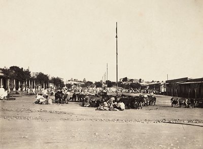 Building an Empire in the Fascist age: the ancient market square of Asmara, 09/05/1936 by Modestino Baldinetti