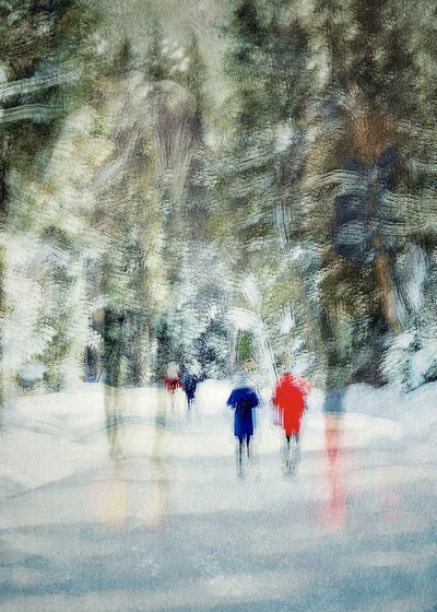 Winter Forest Walk by Molly Fu APA