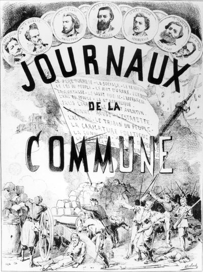 Newspapers of the Commune in Paris, 1870-71 by Moloch