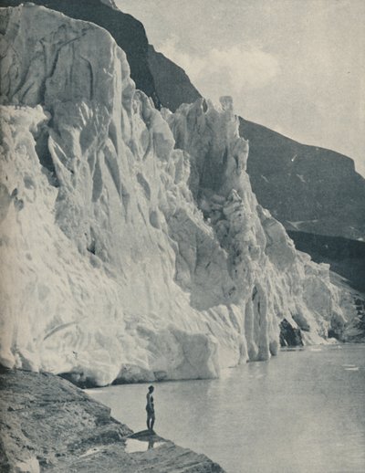 Tumbling Glacier and Berg Lake on Canada