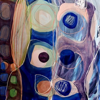 Serene Abstract Forms by Monika Riethmueller