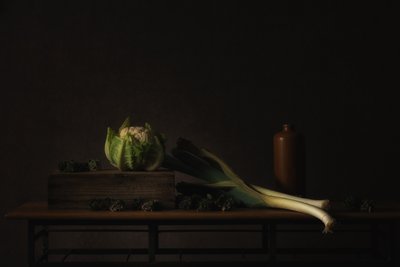 Dark Harvest Still Life by Monique van Velzen