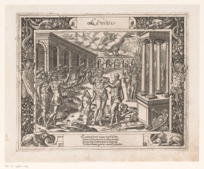 Middle Age Under the Influence of Mars (Les Figures et Pourtraicts des Sept Aages de L