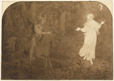 The Apparition in the Forest by Moritz Ludwig von Schwind