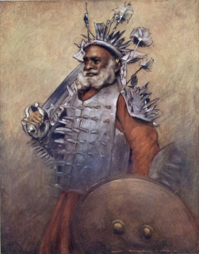 A Formidable Warrior of Rewa by Mortimer Ludington Menpes