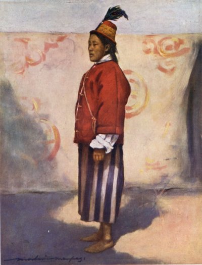 A Soldier of the Maharaja of Sikkim by Mortimer Ludington Menpes