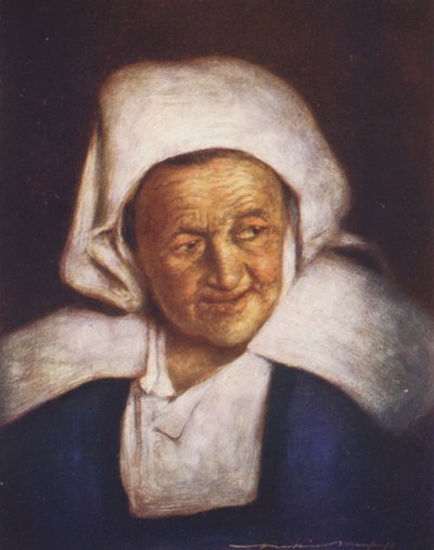 An Old Woman by Mortimer Ludington Menpes