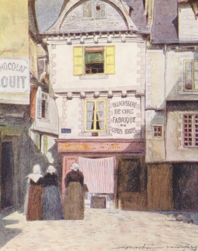 Place Henri Quatre, Vannes by Mortimer Ludington Menpes