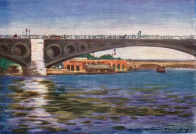 Pont Concorde by Mortimer Ludington Menpes