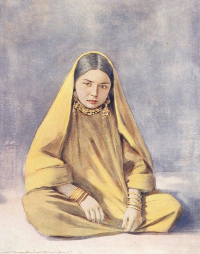 World’s Children: Cashmere, A Stolid Sitter by Mortimer Ludington Menpes