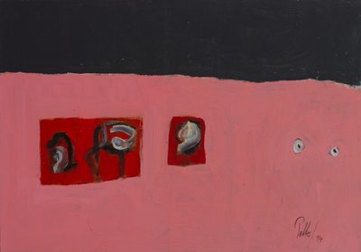 Pink Abstract Figures by Mr PETTO