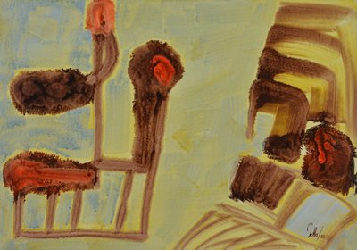 Warm Abstract Forms by Mr PETTO
