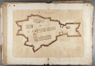 Portfolio of Drawings by Mutio Oddi of Urbino and Others - Port of Fuentes by Muzio Oddi