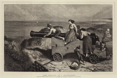 The Capture of a 32-Pounder by Myles Birket Foster