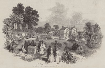 The Harlow Carr Hotel and Sulphureous Alkaline Springs and Baths by Myles Birket Foster
