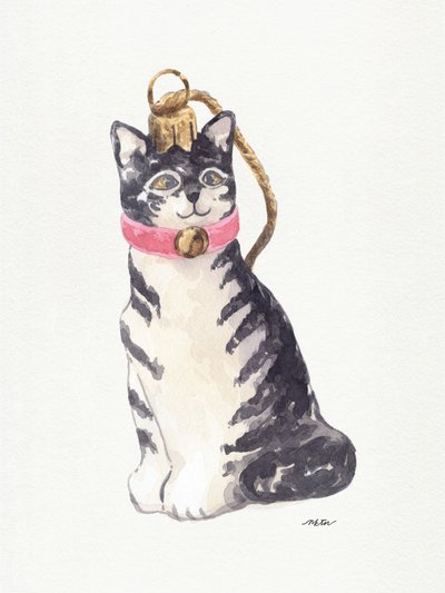 Cute Tabby Ornament by NKTN