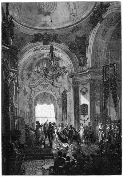 Marriage of the Duke and Duchess of Edinburgh, 23 January 1874 by N. Chevalier