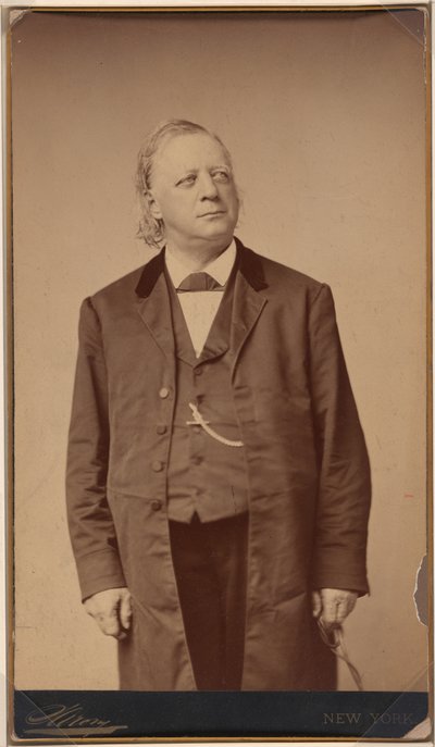 Henry Ward Beecher by Napoleon Sarony