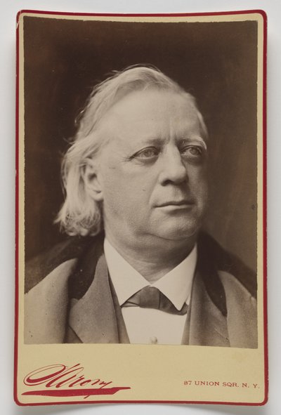Henry Ward Beecher by Napoleon Sarony