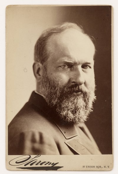 James Garfield by Napoleon Sarony