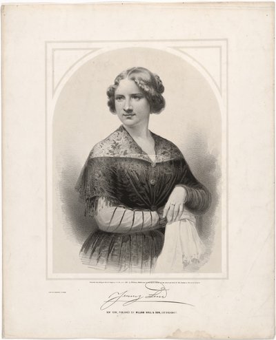 Jenny Lind by Napoleon Sarony