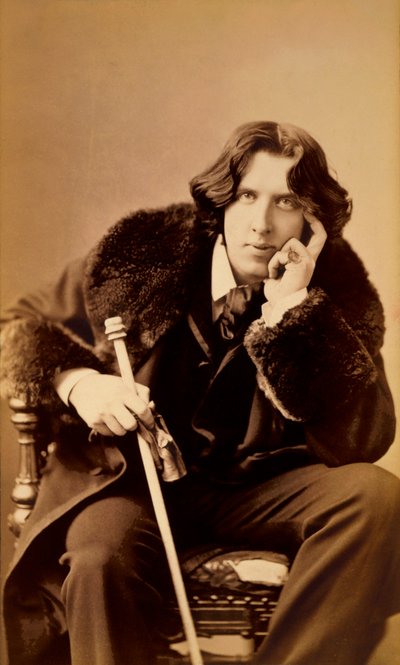 Oscar Wilde, Irish writer, wit and playwright, 1882 by Napoleon Sarony