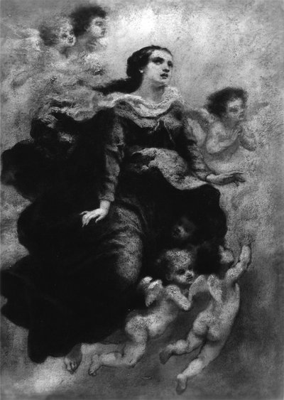 The Assumption by Narcisse Virgile Diaz de la Peña