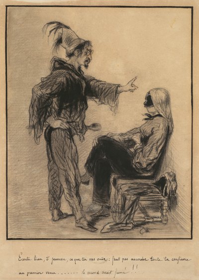 Study for a Scene from "Carnaval" by Narihide