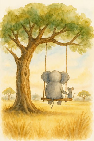 Safari Friends Together by Natalie Bruns