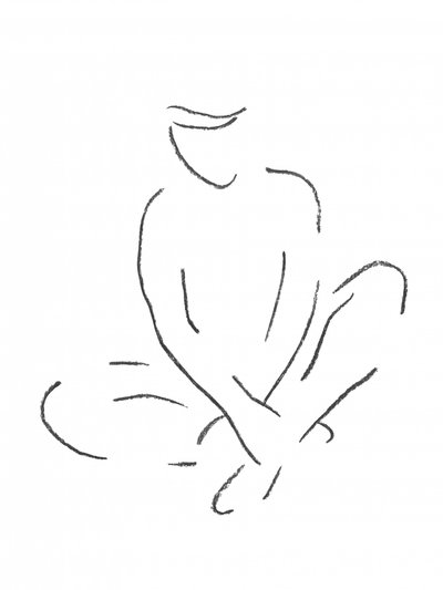 Seated Contemplation by Natalie Bruns