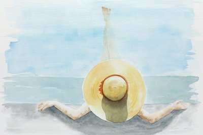 Summer Daydream By The Water by Natalie Bruns
