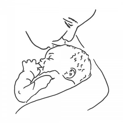 Tender Nursing Embrace by Natalie Bruns