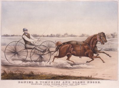 Daniel D. Tompkins and Blanc Negre by Nathaniel Currier