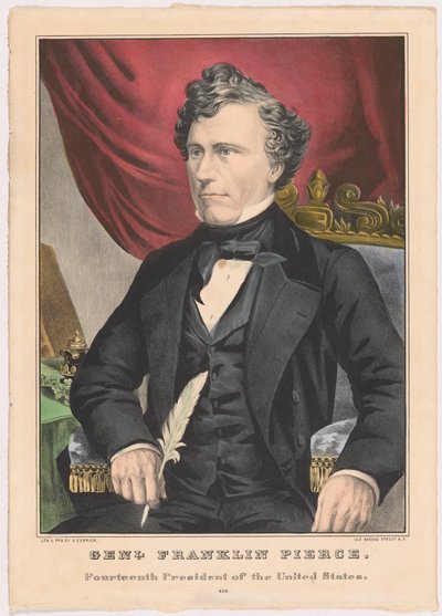 Franklin Pierce by Nathaniel Currier