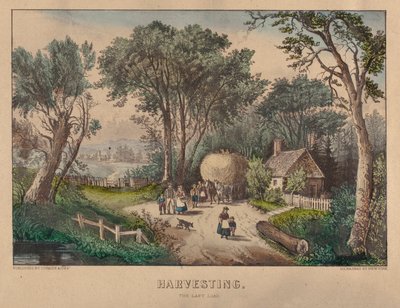 Harvesting the Last Load by Nathaniel Currier