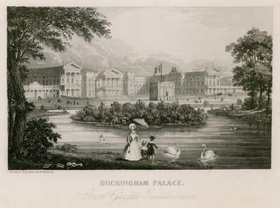 Buckingham Palace by Nathaniel Whittock