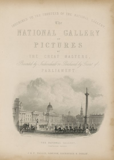 National Gallery of Pictures by the Great Masters by Nathaniel Whittock