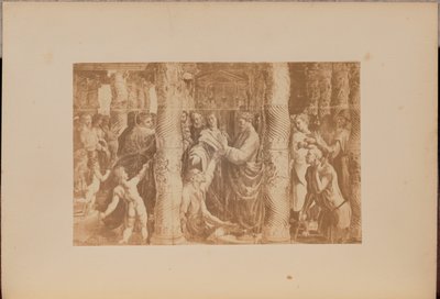Peter and John Healing the Lame Man at the Beautiful Gate of the Temple by Negretti and Zambra