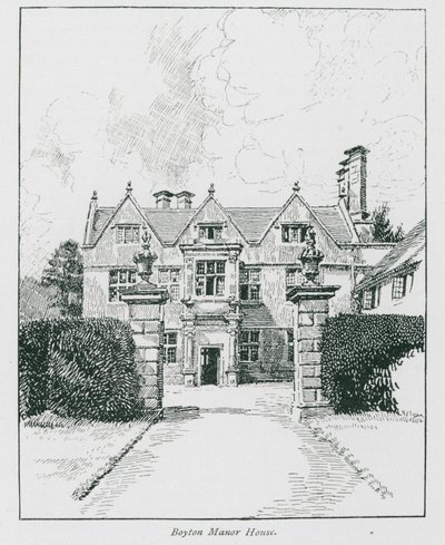 Boyton Manor House by Nelly Erichsen