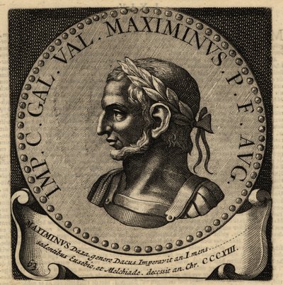 Portrait of Roman Emperor Maximinus II by Netherlandish School