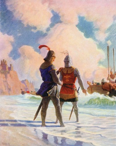 Bruce on the Beach by Newell Convers Wyeth