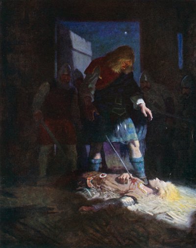 Death of Edwin by Newell Convers Wyeth
